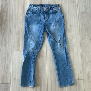 Blue Distressed Jeans